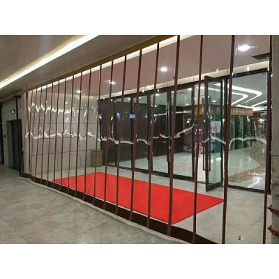 磁性门帘 扬州兴旺厂家定做 冬季 保温 加厚 空调 隔断 透明PVC软门帘