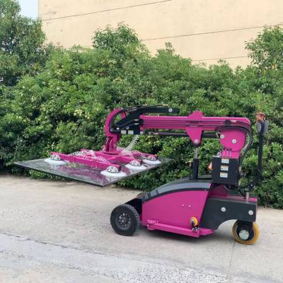 钢化电动小型玻璃吸盘车 真空板材搬运升降机械 移动式