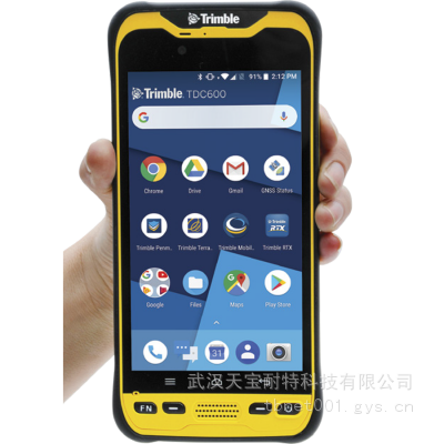 Trimble TDC600一体式GNSS数据手簿和智能手机