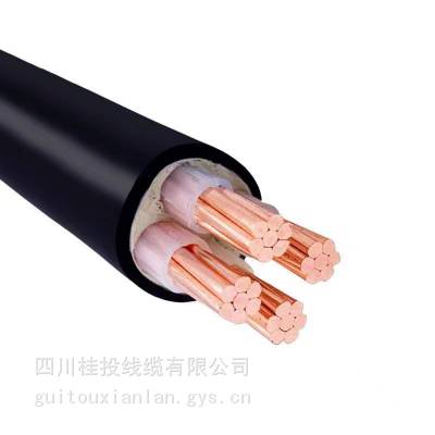成都铜芯电缆ZRCYJV3X300+2X150三相五线纯铜 交投电线电缆