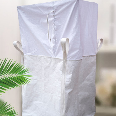 1 ton Plastic jumbo bulk container 1 cubic meter big bag for cement 500kg 1000kg cereal bulk bag