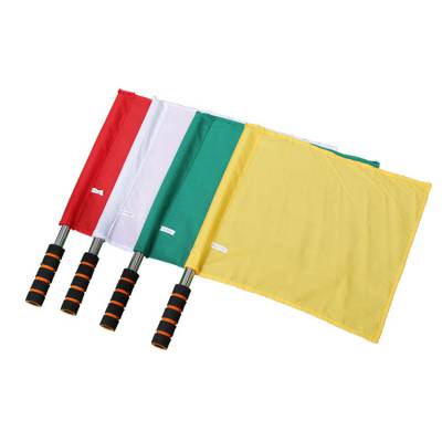 铁路指挥信号旗红白车辆户外户外发令旗安全防护小旗子