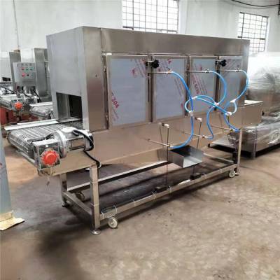 景翔牌家禽肉制品烧毛撩毛机 牛蹄烧毛机 小型烤毛机哪家好