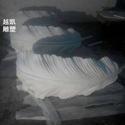 制造商羽毛雕塑 小品实景 澳门传统景观羽毛雕塑