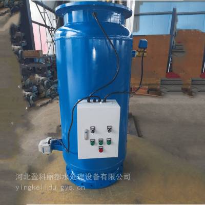 大型立式反冲洗过滤器甘肃 一次网除污器 碳钢角通除污设备