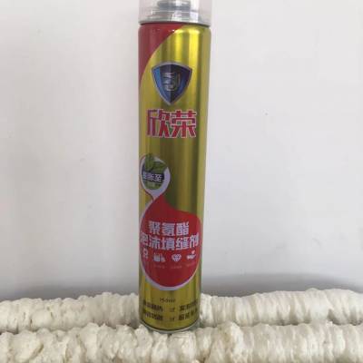 厂家750ml欣荣聚氨酯泡沫填缝剂 门窗发泡胶厂家