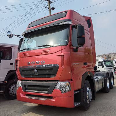 国六排放460马力豪沃t7h牵引车