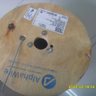 ALPHA WIRE22AWG 75034 SL001Ṥҵ̫ +֯2о UL 2463