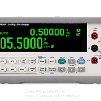 34450A南京合肥维修回收34450售后租赁 5 ½ 数字万用表 1000V/10A