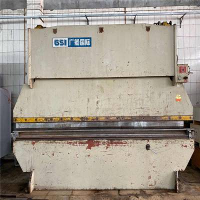 二手广船国际125t数显折弯机 4米金属二手剪板折弯设备