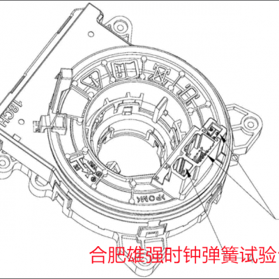 合肥雄强时钟弹簧一次性安装件检测精度测试台