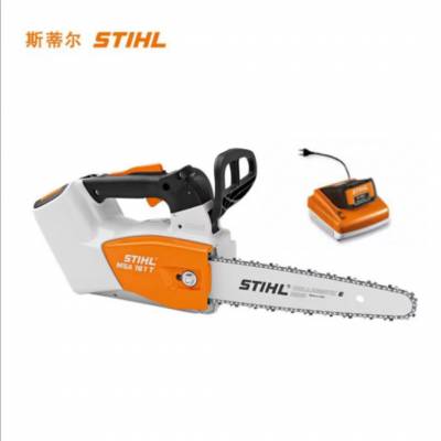 STIHL 锂电锯德国MSA161T低噪音轻盈锂电木工锯切割精准德国锂电池动力锯冰雕木雕锂电锯