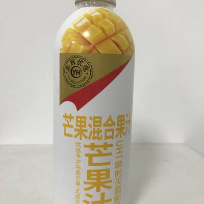 芒果汁混合饮料贴牌代工 代加工塑料瓶装 无菌冷灌装生产线