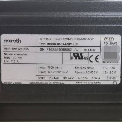 Rexroth / R911281505 MHD041B-144-NP1-UN / ŷ