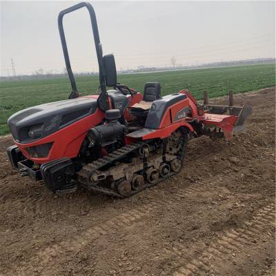 多功能履带旋耕机果园施肥旋耕机农用履带式旋耕机