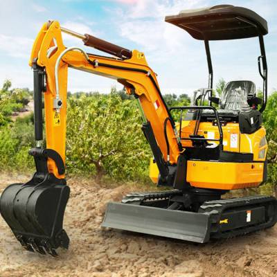 10吨小型挖掘机 农用微型挖掘机 家用挖土机 果园小型挖掘机
