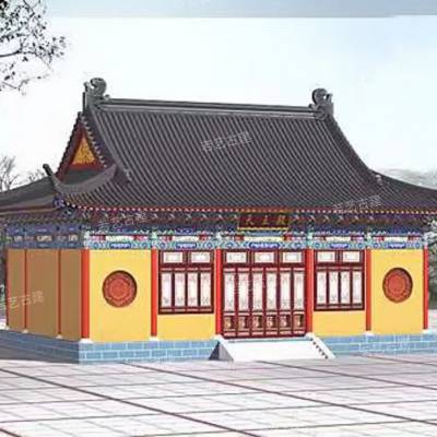 仿古斗拱庙宇 乡村寺庙 仿古家庙设计施工样式有哪些