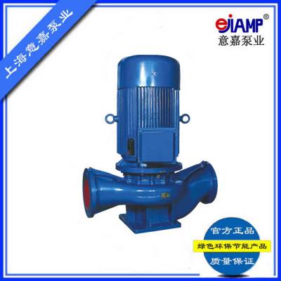 ejiamp牌SIG50-160立式管道离心泵 冷热水循环泵