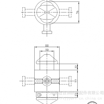 集装箱横向锁 集装箱链接锁 横向锁