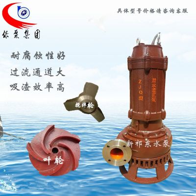 新祁东潜水渣浆泵50ZJQ-36-14-B抽沙排沙泵泥浆泵
