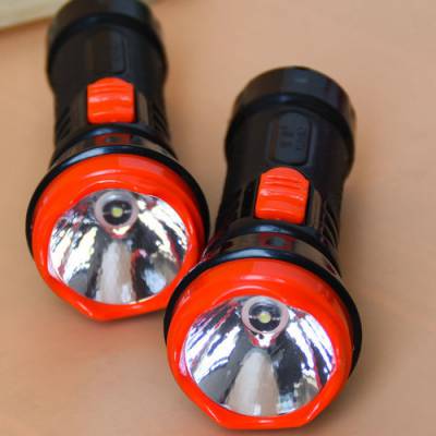 迷你小手电批发 充电便携家用塑料LED手电筒厂家 超长续航大容量