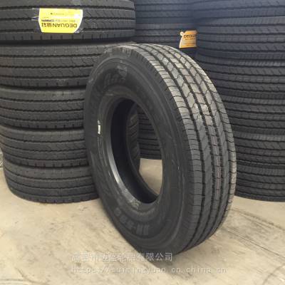 德伦品牌12.5R22.5载重卡车 半挂车轮胎真空子午线轮胎12.5R22.5