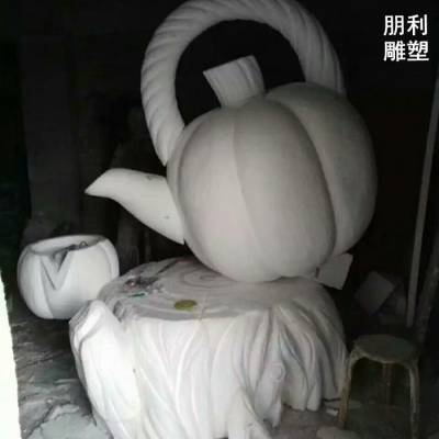 悬空壶定制供应商 异形仿真雕塑 景观悬空壶