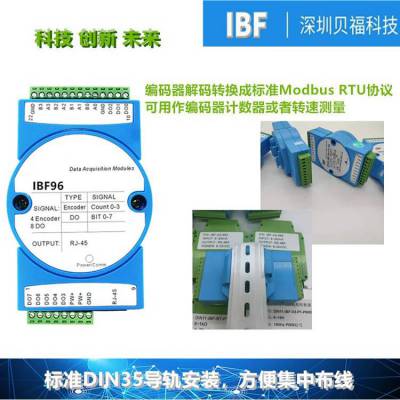 编码器脉冲计数器转Modbus TCP