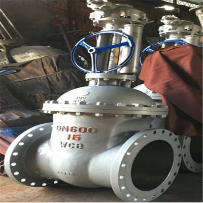 伞齿轮法兰闸阀 Z541H-64C 铸钢楔式闸阀 工业消防明杆闸阀 DN400