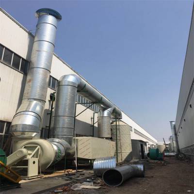 扬州玻璃钢脱硫塔 有机废气处理设备远程安装