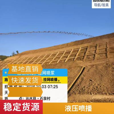 山体绿化工程 边坡复绿施工 框格梁挂网植草 抗冲刷客土喷播 多年经验