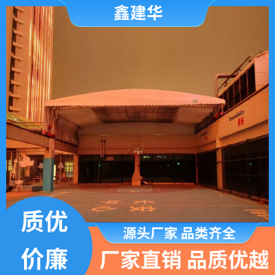 鑫建华 活动工厂雨棚 抗风抗压 经久耐用 规模生产 支持定制