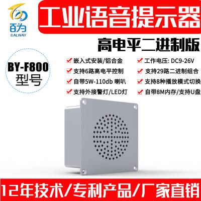 12V/24VҵǶʽģ鲥MP3Ƶʾȸߵƽƿ BY-F800