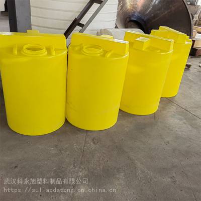 供应水处理加药箱 科永旭1立方PAC药剂塑料搅拌罐加工