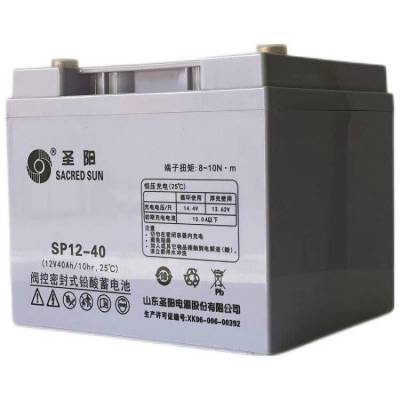 圣阳蓄电池SP12-50 12V50AH放电率10小时或C20H