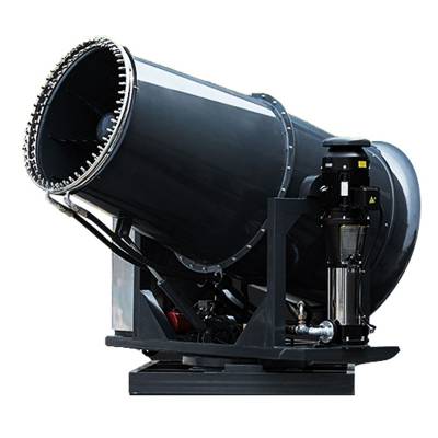 80米静音小型雾炮机移动喷雾器 建筑工地降尘加湿便携式射雾器