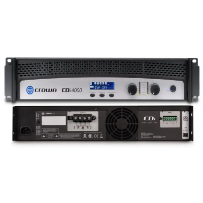 crown皇冠cdi4000开关电源功放定压定阻两用功放