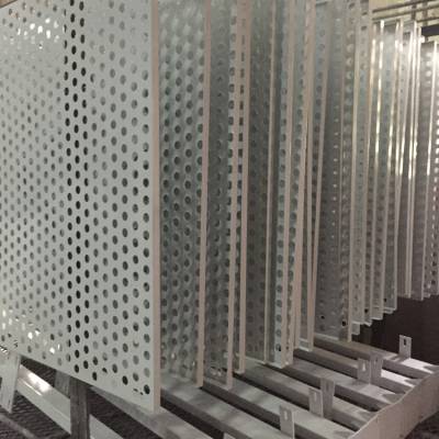 盛隆丝网 3003铝板六角孔装饰幕墙冲孔网板 用途广泛