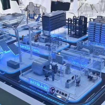 杭州3d机械模型工业沙盘模型厂家-建轩源模型为您服务