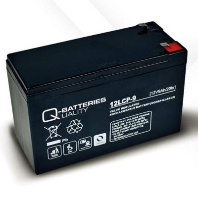 qbatteries蓄電池12lcp912v9ah20hr免維護