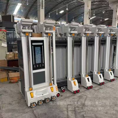 黑龙江新疆江浙沪启功小麦财门建星电动段滑门平移门铝合金分段无轨直线门单位学校智能电动大门安装方案