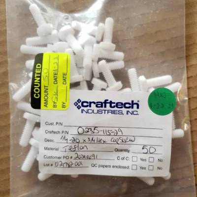 供应 CRAFTECH 螺钉 D235-115-29