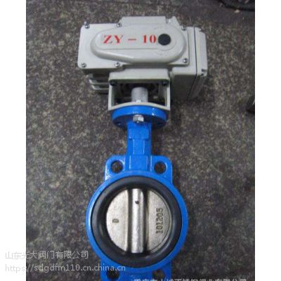 山东光大阀门电动对夹蝶阀