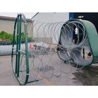 便携式移动单筒防暴阻隔网品字形阻隔网伸缩防冲防撞铁丝网