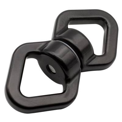 识坚高空作业航空铝转向轮360度旋转万向环户外登山攀爬万向轮