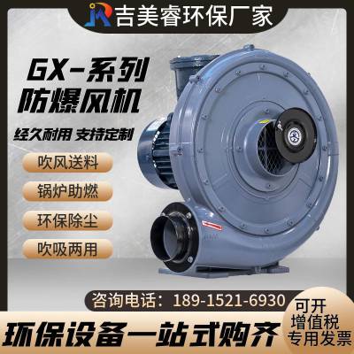 BT4/CT4防爆鼓风机750w380V物料输送鼓风机FX-1粉尘防爆中压风机