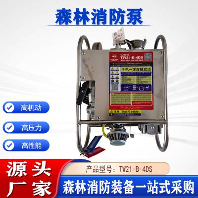 TW21-B-4DS背负式森林消防泵高扬程便携离心泵高压两冲程灭火泵