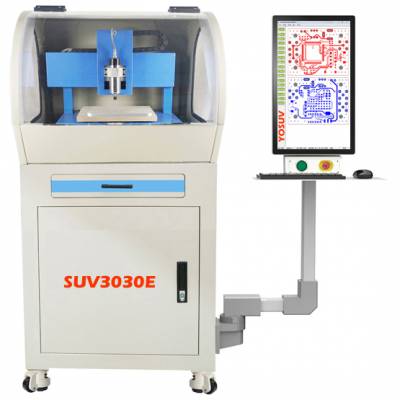 自动对刀PCB线路板雕刻机 SUV3030E 电路板雕刻机刻板机 远苏精电