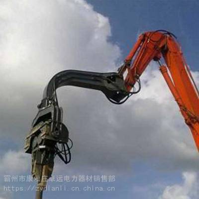 多功能公路护栏压桩机高频打桩机高频振动液压钻孔机振动锤