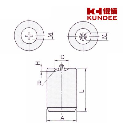 *** IMP 十字米字槽 PAN盘头 眼镜机器自攻螺丝冲头 不锈钢二冲模
